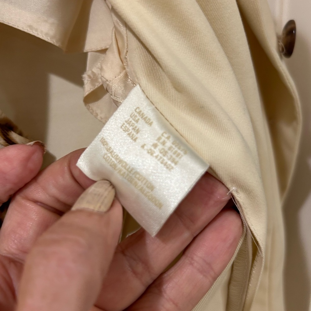 Escada Jacket, Short Sleeve, Button Front, Front Patch Pockets, Cream, Sz 6 / 36 - Picture 6 of 15